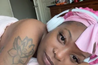 wet 💦💦 tight 😽and ready for you babe 🥹💜🤞🏾 - Image 4
